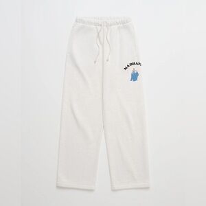 Madhappy x Disney Cinderella Sweatpants Gray Size S Fleece Wideleg